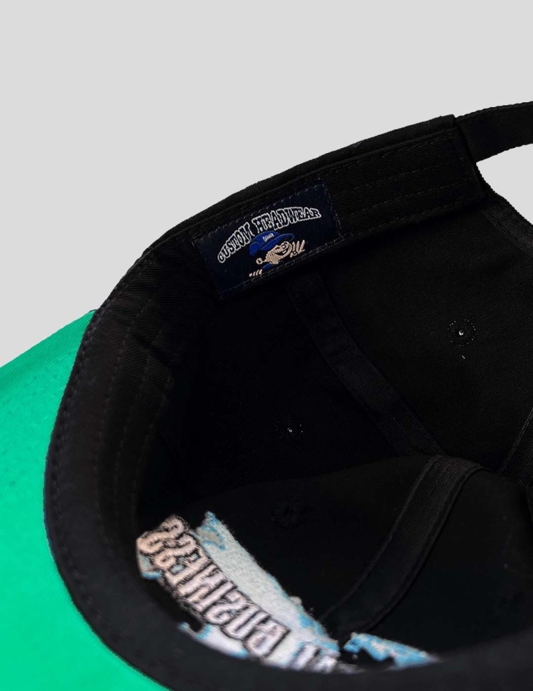 Gorra DAMAGE overseas cap black